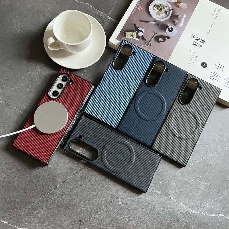 Samsung Galaxy Z Fold SE Case | Soft Silicone Magnetic Protective Back Cover