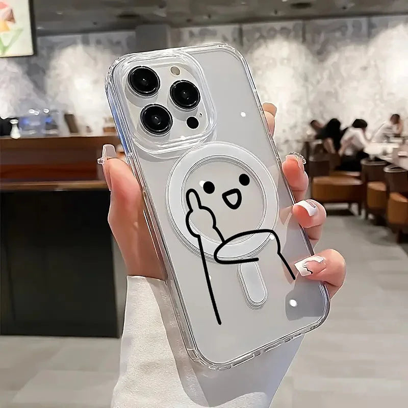 Half-Wrapped Pictorial iPhone Case | Shockproof & Anti-Fingerprint Protection