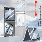 Soft Silicone Full-Coverage Case for Samsung Galaxy Z Flip 7 | Airbag, Magnetic & Magsafe Compatible