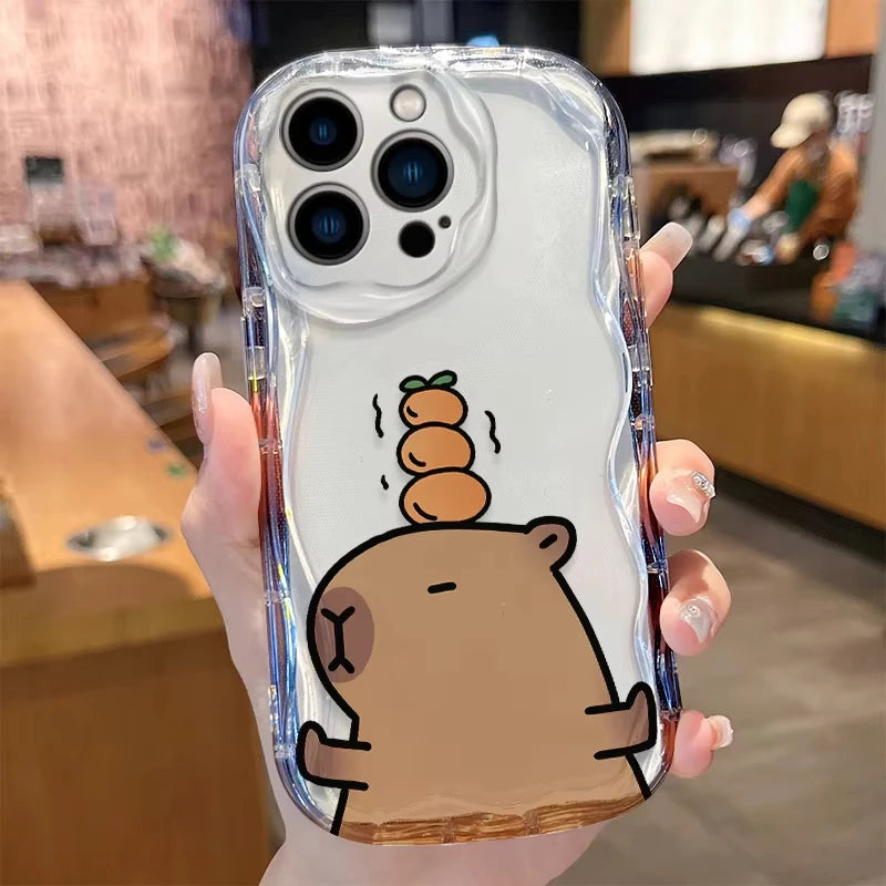 Half-Wrapped Pictorial Phone Case | Shockproof & Anti-Fingerprint for iPhone