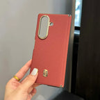 Samsung Galaxy Z Fold 7 Case | Luxury PU Leather Full-Coverage Protective Back Cover