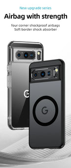 Google Pixel Case | Magnetic Half-Wrapped Protective Cover for Daily Use