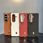 Samsung Galaxy Z Fold 7 Case | Luxury PU Leather Full-Coverage Protective Back Cover