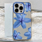 Half-Wrapped Floral & Pictorial Phone Case | Shockproof & Anti-Fingerprint for iPhone
