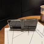 Luxury PU Leather Stand Case for Samsung Galaxy Z Flip 7 | Full-Coverage Protective Back Cover