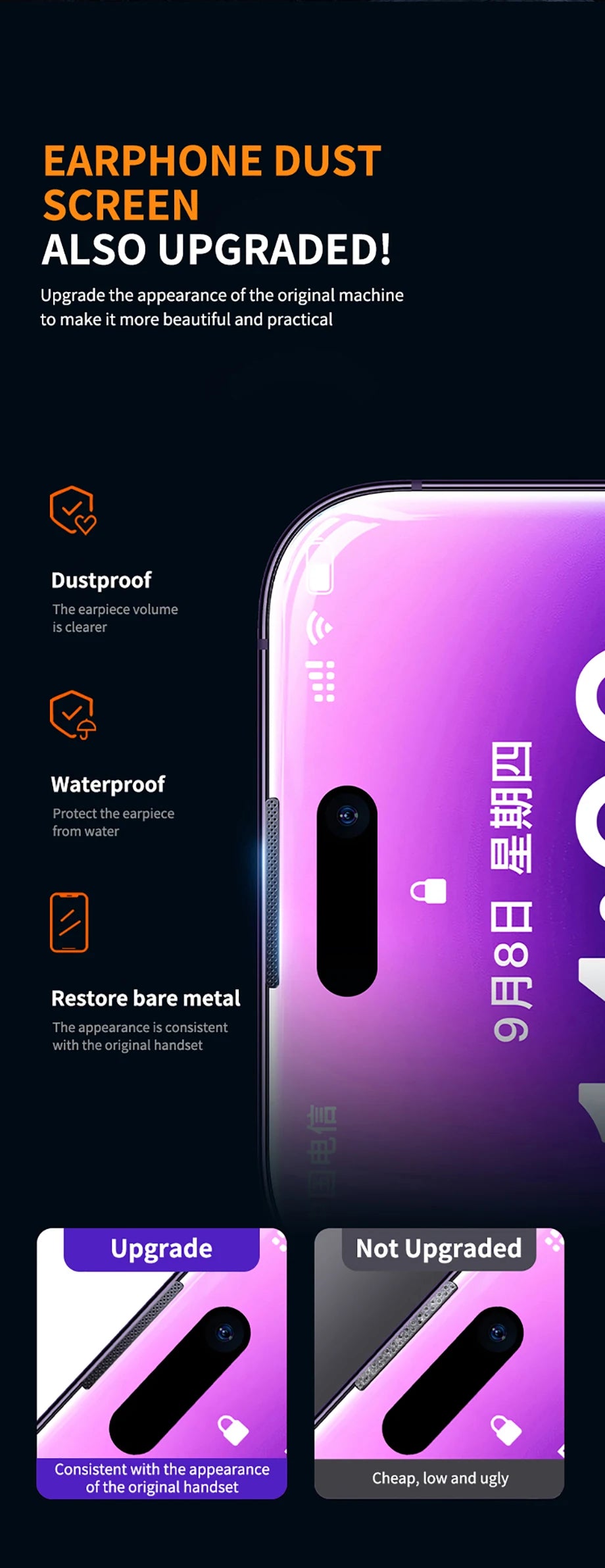 8K Ultra HD Tempered Glass Screen Protector for iPhone 12–17 Series | Anti Blue-Ray, Anti-Scratch, Easy Install