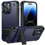 Heavy-Duty Full-Coverage iPhone Case with Kickstand | Dual-Layer, Anti-Scratch & Non-Slip Protection