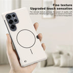 Ultra Slim Frameless Skin Feel Case for Samsung S22-S25 Series | Magnetic Protection Cover