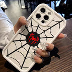 Full-Coverage Cartoon Silicone Phone Case for iPhone
