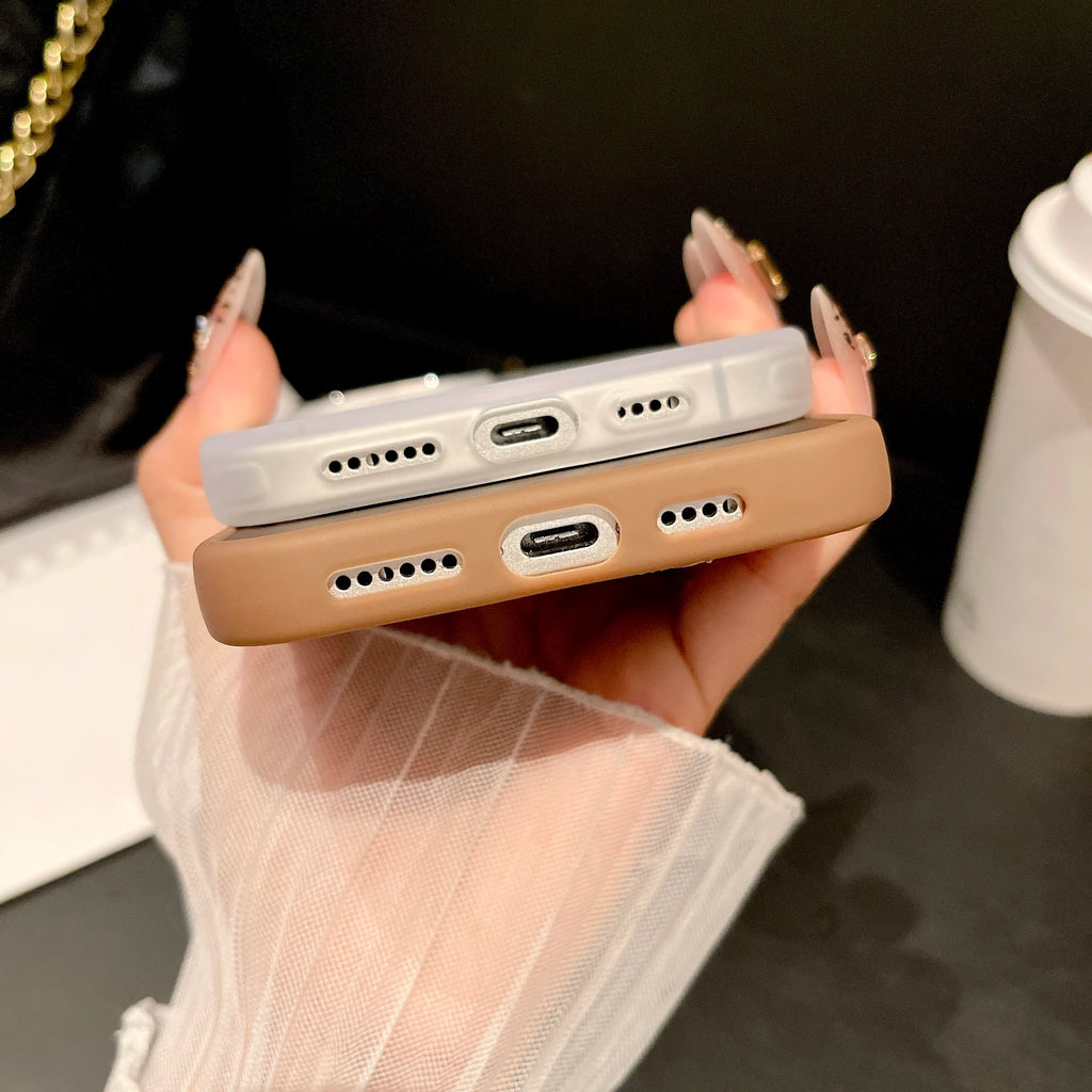 Translucent Matte Magnetic Case for iPhone 12–17 Series | MagSafe Compatible Camera Protection Cover