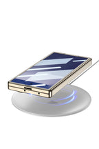 Samsung Galaxy Z Fold 7 Case | Hard Transparent Full-Coverage Protective Case with Stand and Middle Hinge