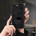 Half-Wrapped Cartoon & Pictorial TPU Phone Case | Anti-Fingerprint & Shockproof for iPhone