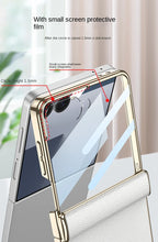 Samsung Galaxy Z Flip 7 Case | Luxury PU Leather Full-Coverage Flip Case with Stand