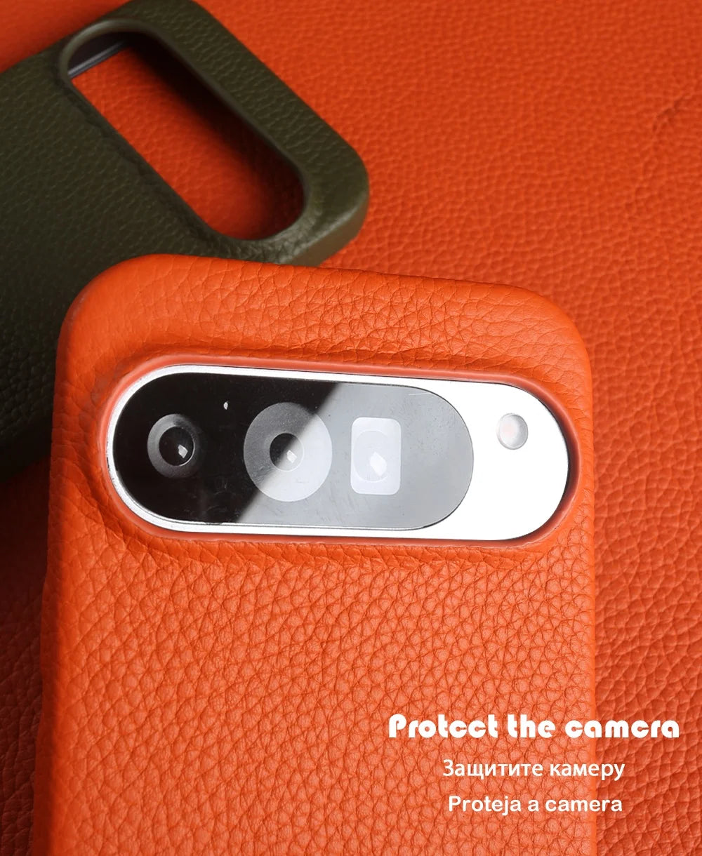 Google Pixel Full-Coverage Genuine Leather Magnetic Magsafe Case