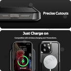 Dual-Layer Plain Plastic Phone Case | Anti-Fingerprint & Dustproof Half-Wrapped Cover for iPhone