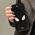 Full-Coverage Cartoon Plastic Phone Case | Shockproof & Anti-Fingerprint for iPhone