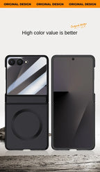 Samsung Galaxy Z Flip 7 Case | Hard Skin Magnetic Full-Coverage Protective Case