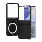 Samsung Galaxy Z Flip 7 Case | Hard Skin Hinge Magnetic Full-Coverage Protective Case