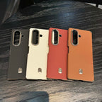 Samsung Galaxy Z Fold 7 Case | Luxury PU Leather Full-Coverage Protective Back Cover