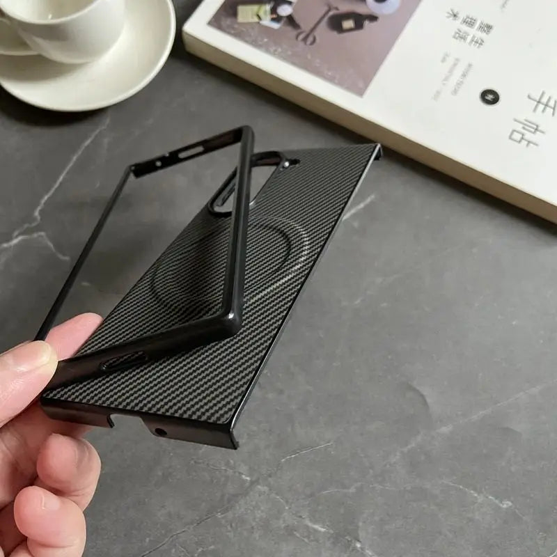 Samsung Galaxy Z Fold SE Case | Soft Silicone Magnetic Protective Back Cover