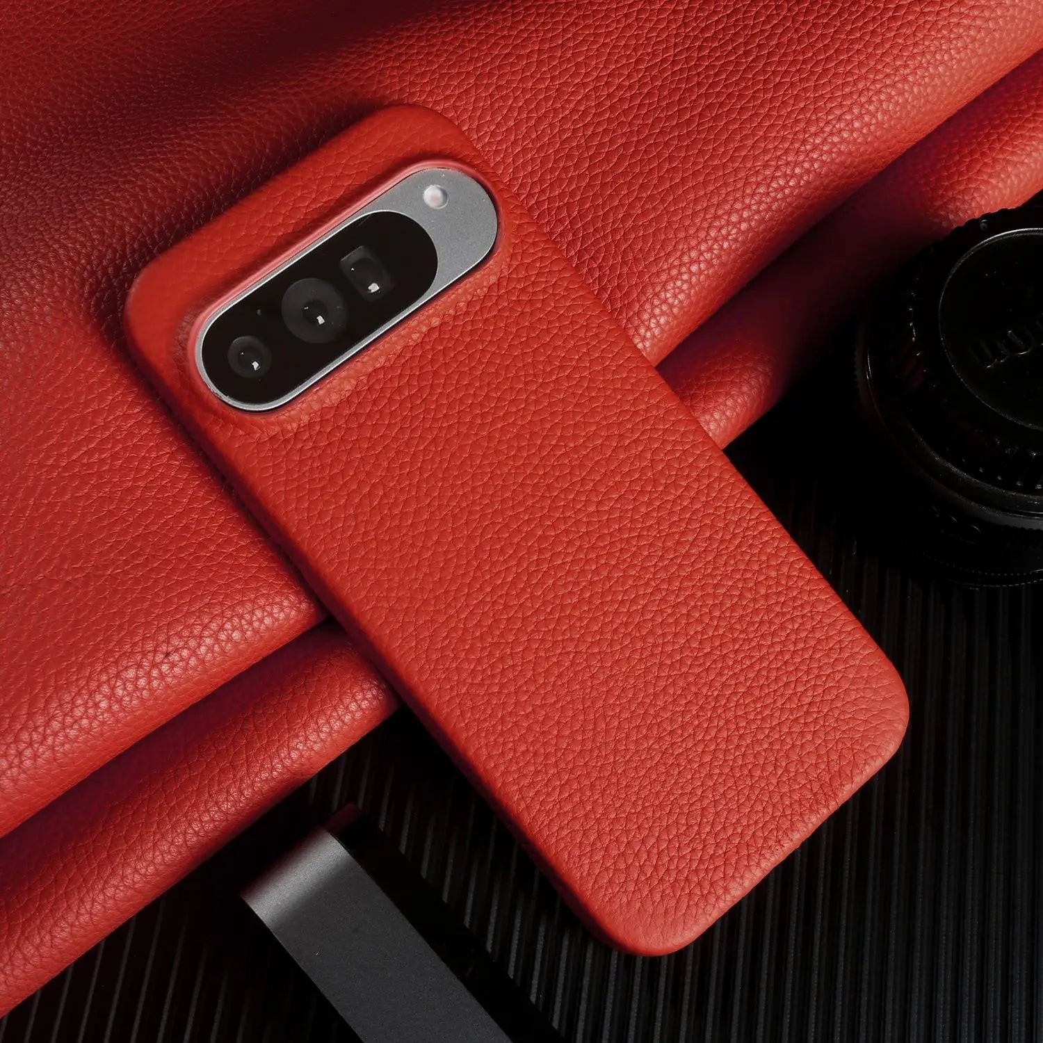 Google Pixel Full-Coverage Genuine Leather Magnetic Magsafe Case