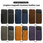 Magnetic Flip Wallet iPhone Case | RFID Blocking, Shockproof & Card Holder