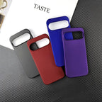 Google Pixel 7 / 7A / 8 / 8A / 8 Pro / 9 / 9 XL / 9 Pro XL Case | Slim Matte Solid Color Shockproof PC Half-Wrapped Cover