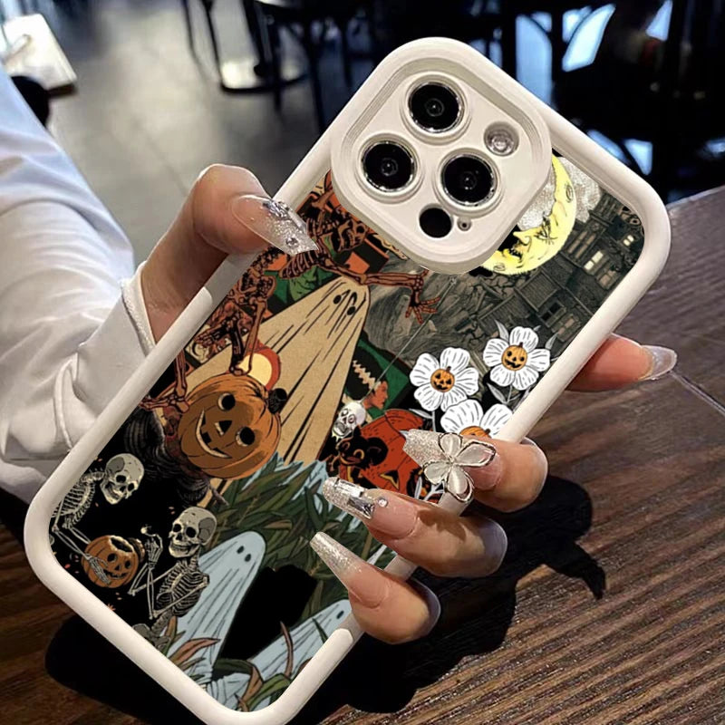 Pictorial Half-Wrapped Phone Case | Shockproof, Anti-Fingerprint & Non-Slip