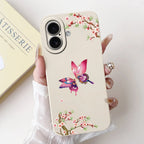 iPhone 17 Series Cartoon Silicone Case | Shockproof, Anti-Fingerprint & Lightweight Pouch Cover