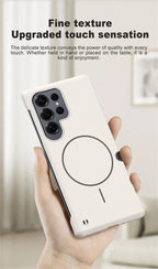 Ultra Slim Frameless Skin Feel Case for Samsung S22-S25 Series | Magnetic Protection Cover