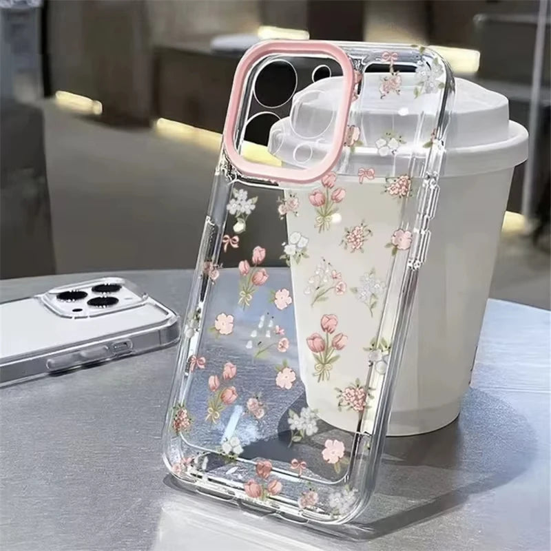Half-Wrapped Pictorial Phone Case | Shockproof & Anti-Fingerprint for iPhone