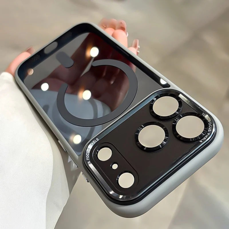 Transparent Metal Camera Bumper Cases