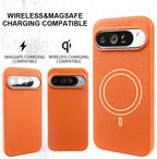 Google Pixel Full-Coverage Genuine Leather Magnetic Magsafe Case