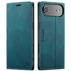 Retro PU Leather Wallet Phone Case | Magnetic Flip, Card & Cash Slot, Shockproof for iPhone