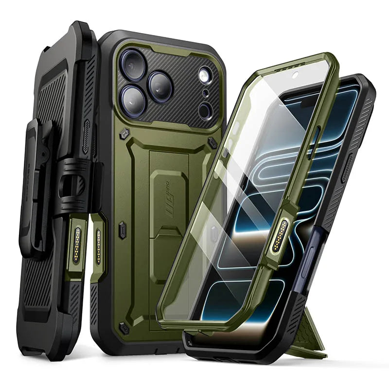 Rugged SUPCASE Full-Coverage iPhone 17 Pro Case | Shockproof with Holster & Kickstand