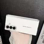 Samsung Galaxy Z Fold 7 Case | Hard PU Hinge Magnetic Full-Coverage Protective Back Cover