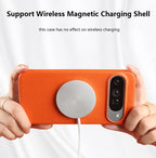 Google Pixel Full-Coverage Genuine Leather Magnetic Magsafe Case