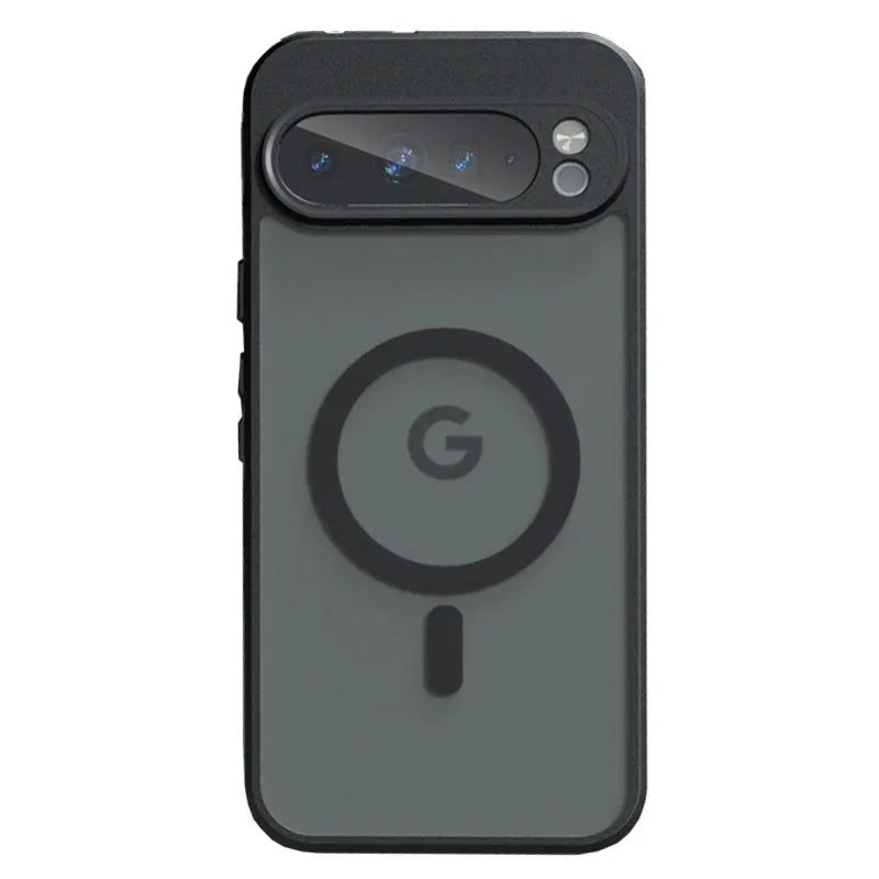 Pixel 7A / 8 / 8A / 9 / 9A / 10 / 10 Pro / Pro XL Case | Luxury Matte Clear Magnetic Shockproof Bumper Case