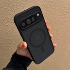Google Pixel 8 / 8 Pro / 8A / 9 / 9 Pro XL / 9A / 10 Case | Transparent Magnetic MagSafe Anti-Fingerprint Slim Cover