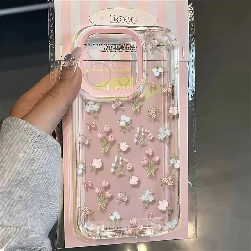Half-Wrapped Pictorial Phone Case | Shockproof & Anti-Fingerprint for iPhone