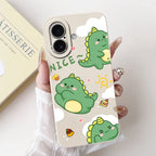 iPhone 17 Series Cartoon Soft Silicone Case | Shockproof, Anti-Fingerprint & Dustproof