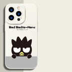 Full-Coverage Silicone Phone Case | Shockproof & Water-Resistant Cartoon, Geometric & Anime Designs for iPhone