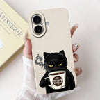iPhone 17 Series Cartoon Soft Silicone Case | Shockproof, Anti-Fingerprint & Dustproof