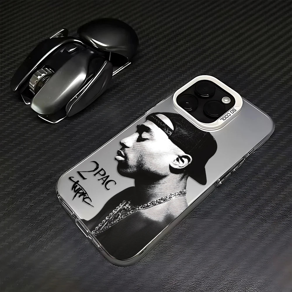 Half-Wrapped Pictorial Matte Phone Case | Anti-Fingerprint & Anti-Scratch for iPhone