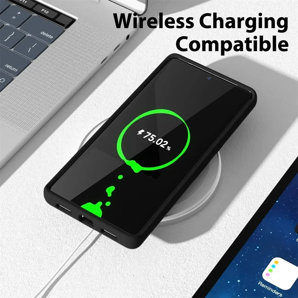 Google Pixel 6 / 6A / 6 Pro / 7 / 7 Pro / 8 / 8A / 8 Pro / 9 / 9 Pro XL / 10 Case | Ultra Slim Liquid Silicone Soft Magnetic Wireless Charging Shockproof Cover