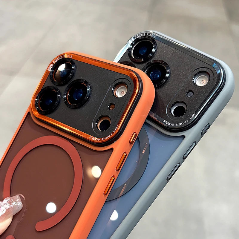 Transparent Metal Camera Bumper Cases