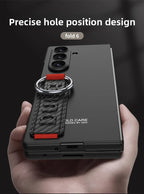 Samsung Galaxy Z Fold 7 Case | Hard Full-Coverage Protective Back Cover with Wrist Strap