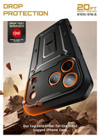 Rugged SUPCASE Full-Coverage iPhone 17 Pro Case | Shockproof with Holster & Kickstand