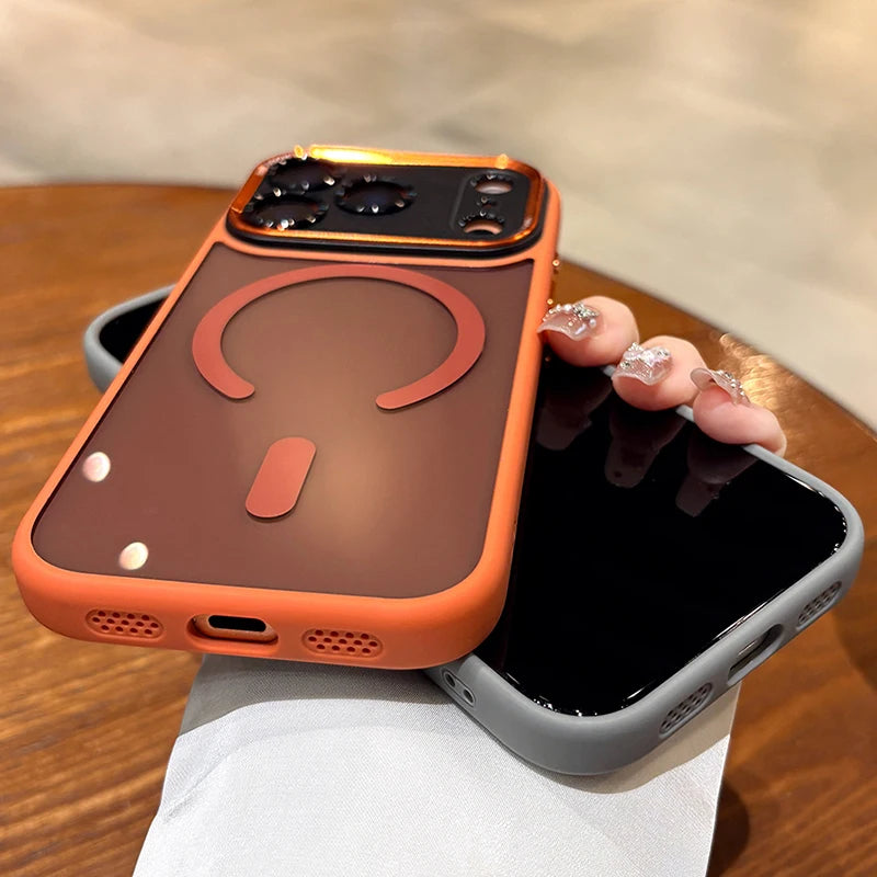 Transparent Metal Camera Bumper Cases