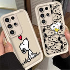 Cartoon & Animal Half-Wrapped Phone Case | Shockproof, Anti-Fingerprint & Soft Grip